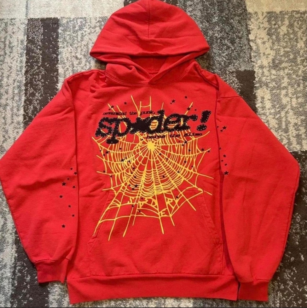 Spyder Hoodie Red Large
